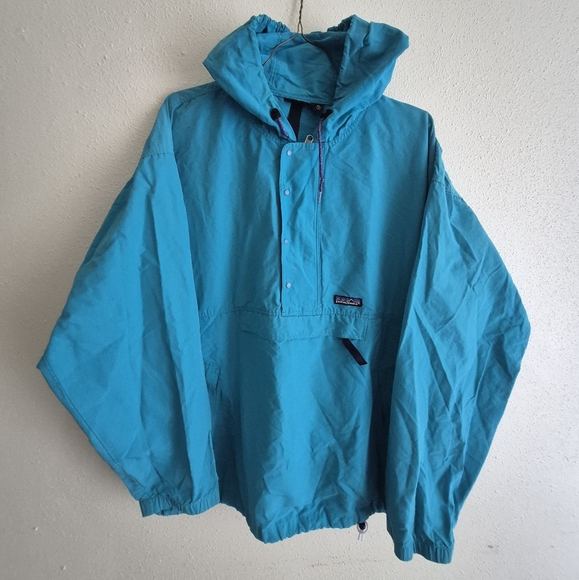 Patagonia Other - Vintage Patagonia Half Zip Windbreaker Jacket Teal Size XL